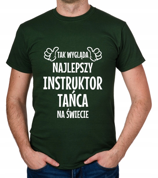 

koszulka Najlepszy Instruktor Tańca prezent