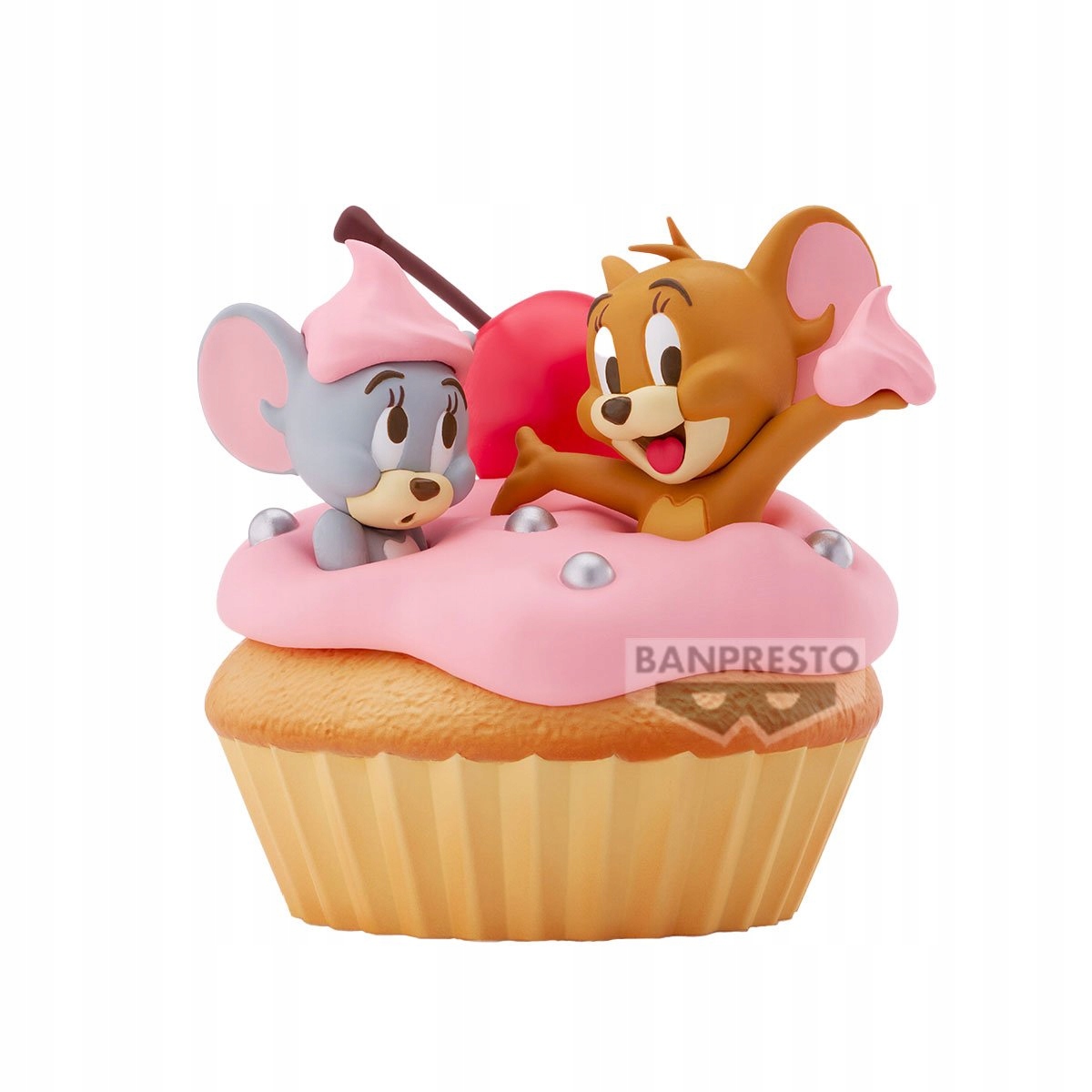 Tom & Jerry Jerry & Tuffy Velká figurka z měkkého vinylu 11 cm