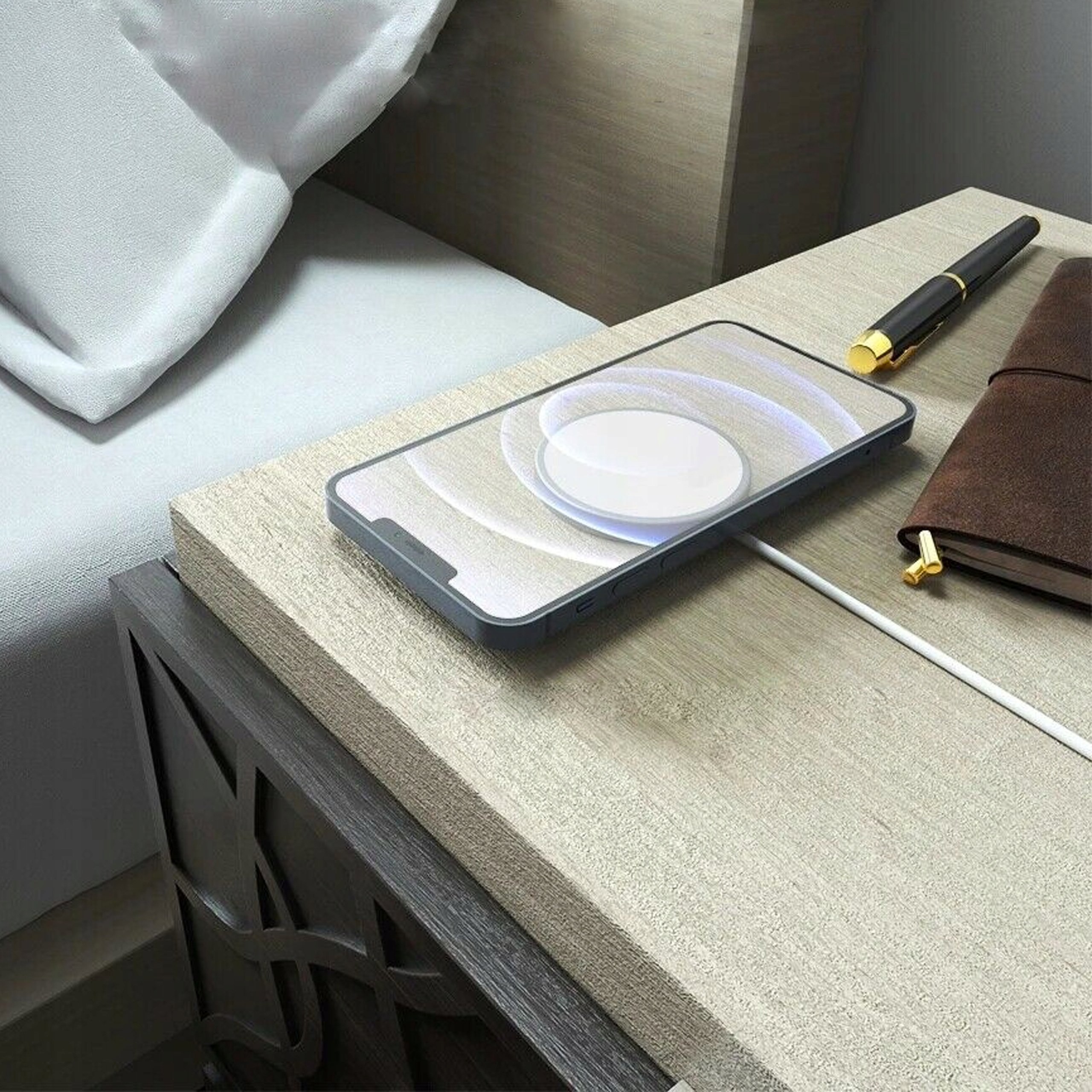 SZYBKA ŁADOWARKA BEZPRZEWODOWA INDUKCYJNA do Magsafe IPHONE 11 12 13 14 15 EAN (GTIN) 5906489271847