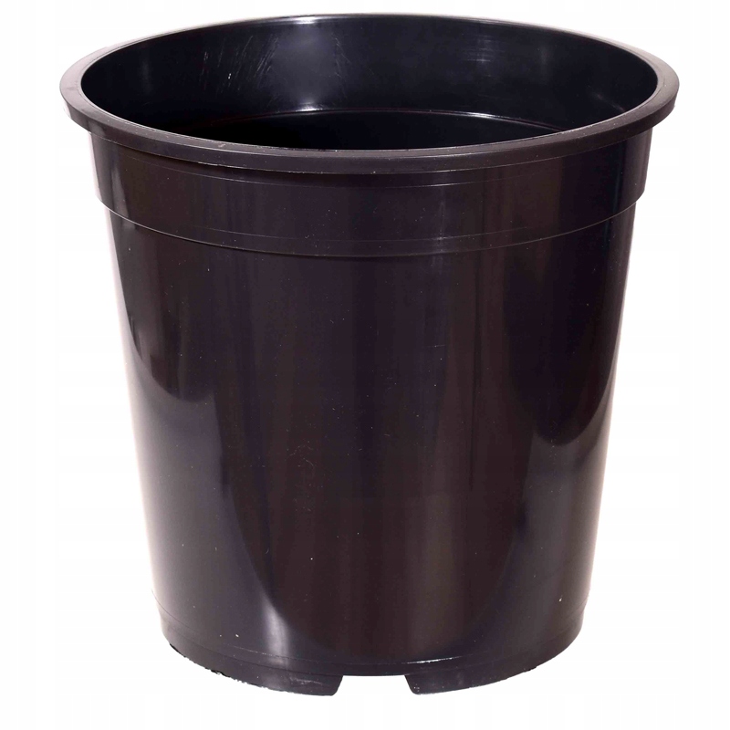 Tvrdý okrúhly kvetináč vysoký 27 cm 9,5 l 100 ks