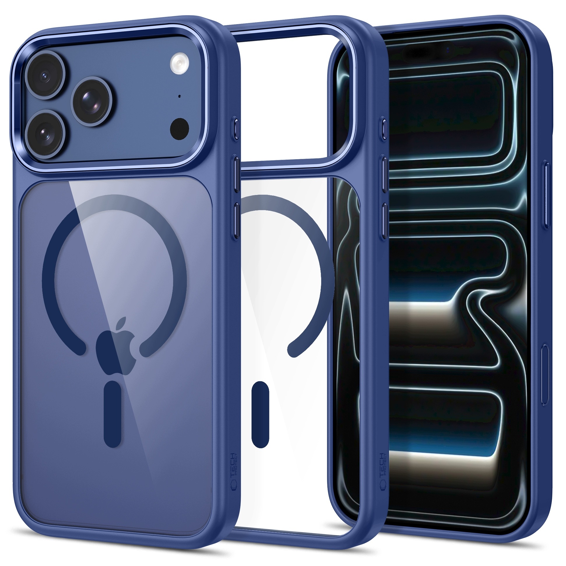 Tech- Protect Magmat MagSafe Cc iPhone 17 Pro Max 18 Pro Max Deep Blue/