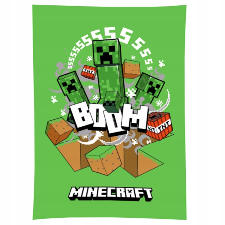 

Koc polarowy Minecraft: 100cm x 150cm (032145)