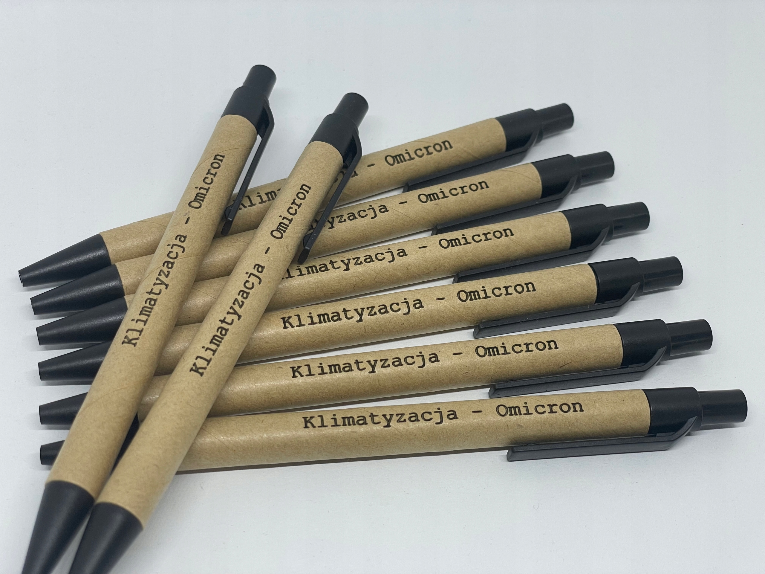 Długopisy reklamowe ECO z TWOIM GRAWEREM 20 szt. GRAWEROWANE LASEROWO