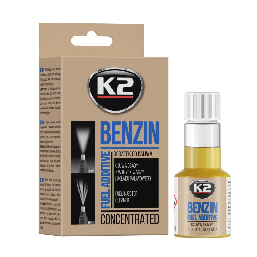 

K2 Benzin Czyści Wtryski W Silnikach Benzynowych