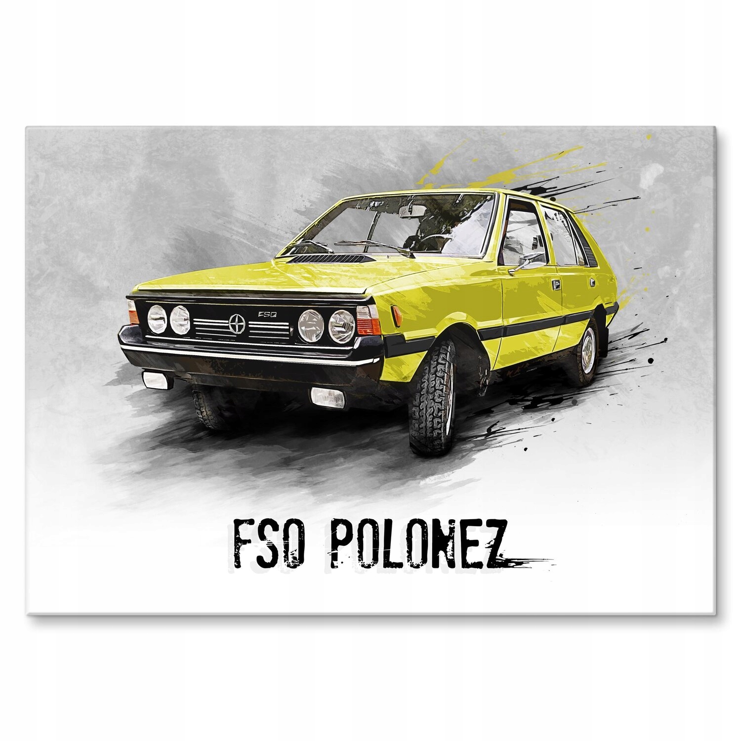 Kovový plakát Fso Polonez Klasika Dárek 30 x 42 cm