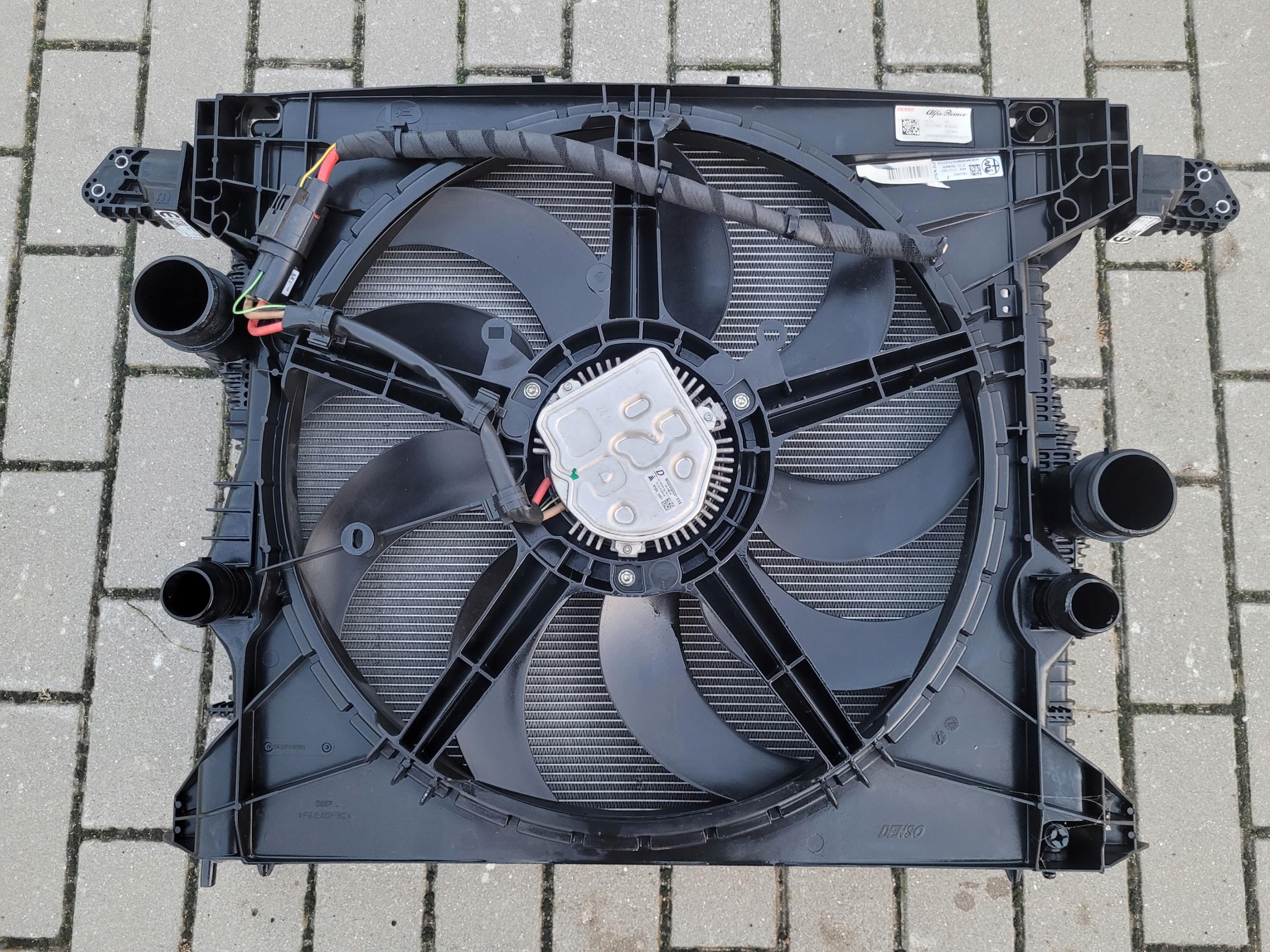 hüttök vízhütö INTERCOOLER ventilátor ALFA ROMEO GIULIA 2.2 D