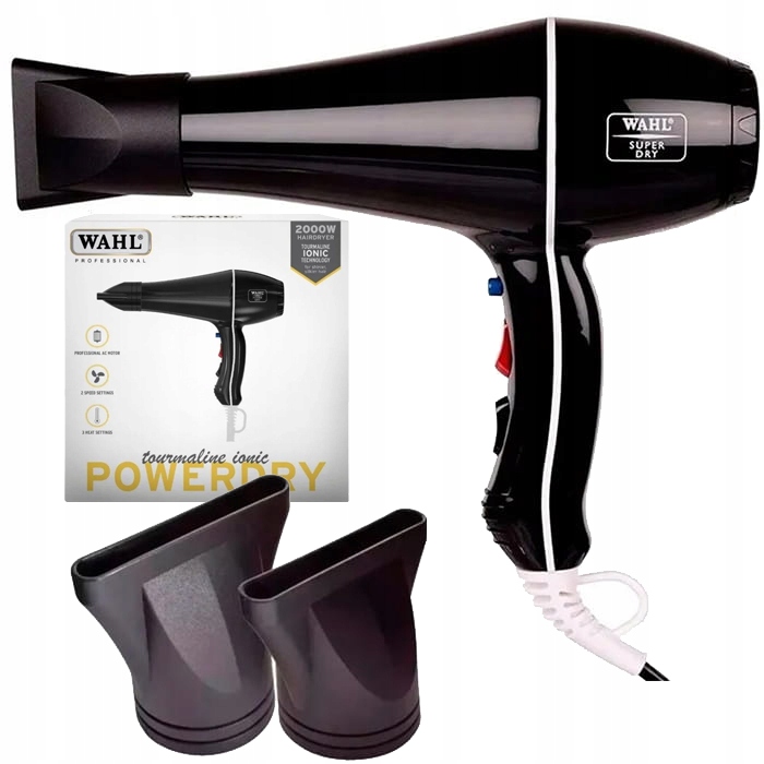 Profesjonalna Suszarka Do Włosów Wahl Dry Jony Zimny Nawiew