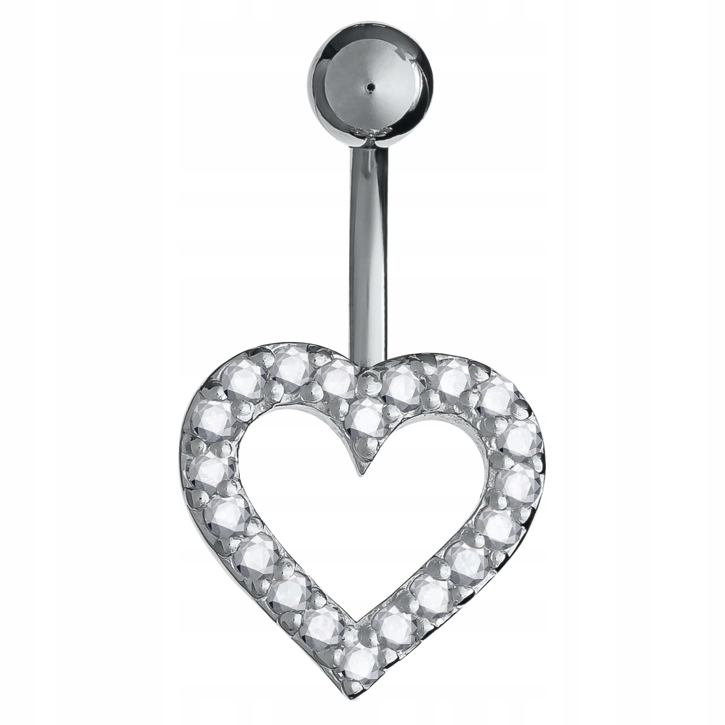 

Kolczyk Do Pępka Stal Chirurgiczna Srebro 925