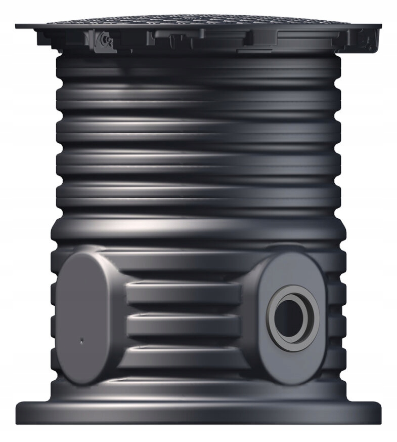 Zbiornik na wodę deszczową Compact 1600 l z nadbudową Komfort 4rain EAN (GTIN) 5901276631491