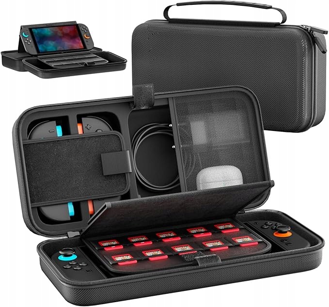 Pouzdro Organizér pro Nintendo Switch, Switch Oled a příslušenství