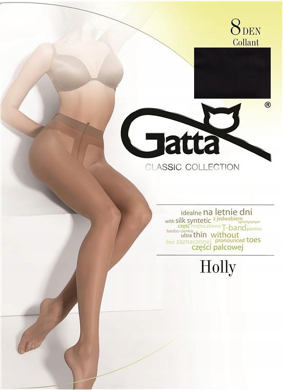 

Gatta Holly letnie rajstopy 8den nero 2