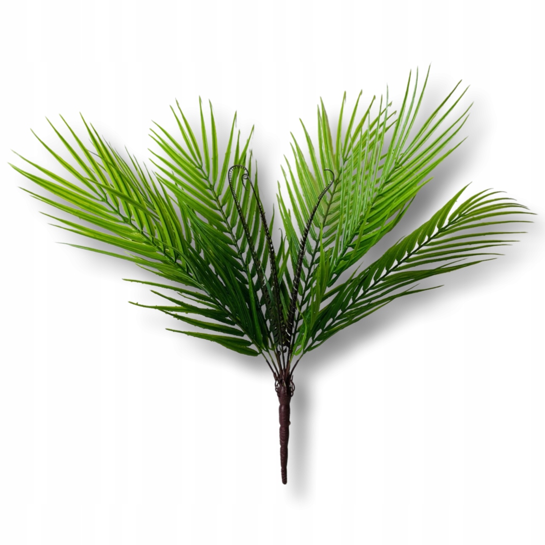 SZTUCZNA PALMA BUKIET LIŚCI PALMY LIŚCIE PALMY W BUKIECIE PIK REAL TOUCH Stan opakowania oryginalne
