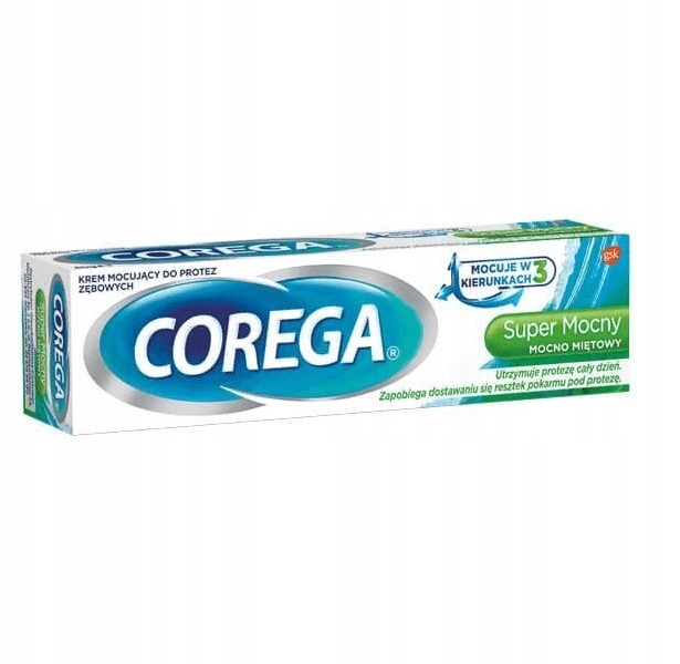 

Corega krem mocujący do protez Mocno Miętowy