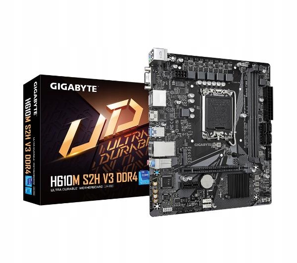 Płyta główna Gigabyte H610M S2H V3 DDR4 (rev. 1.0) DDR4 PCIe4.0 s.1700 mATX