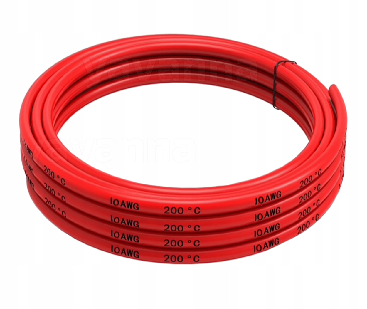 

Przewód silikonowy 10 Awg czerwony 1mb