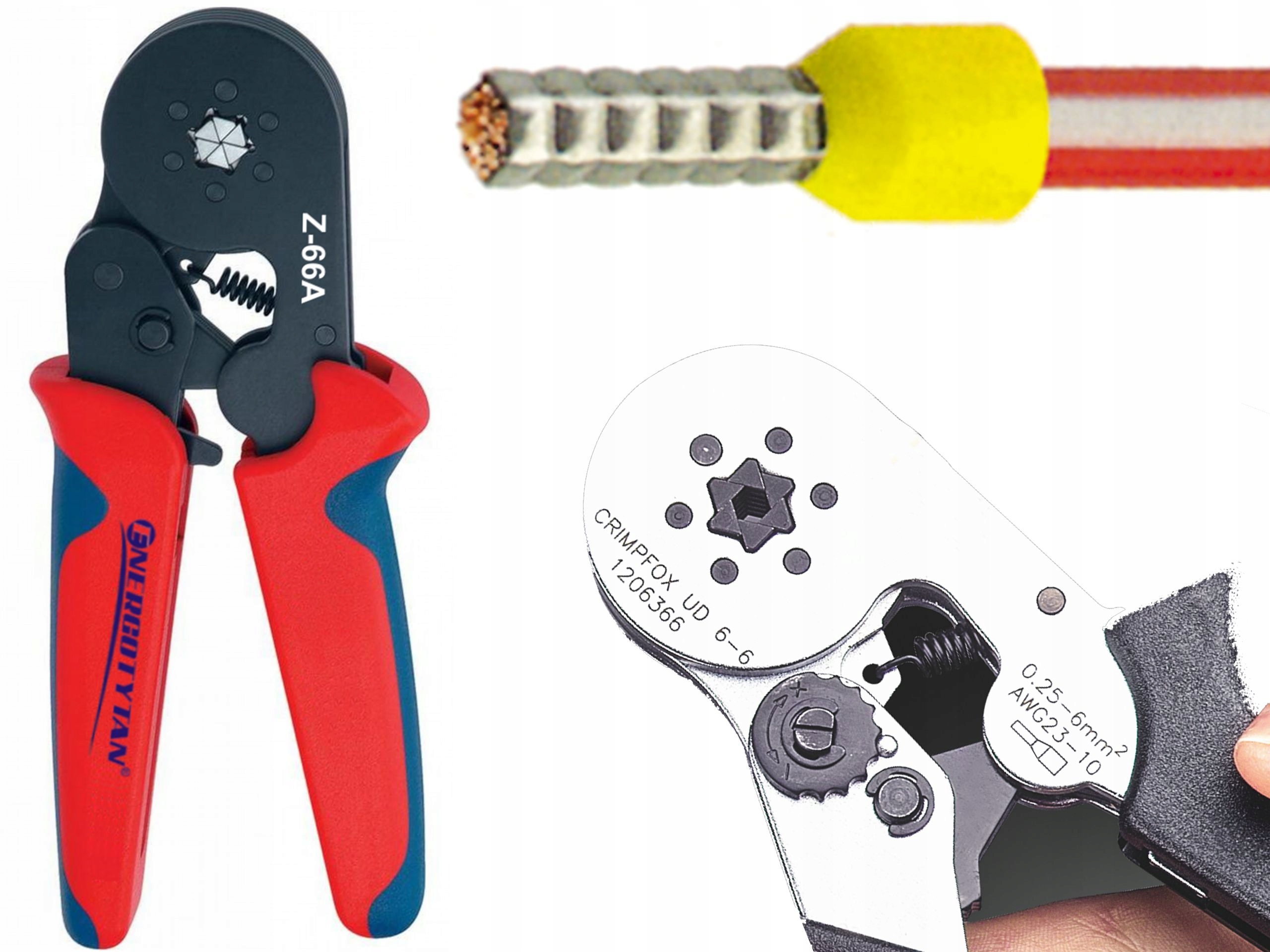 ENERGOTITAN обжимной инструмент для обжима втулок 0,25-6 Z6