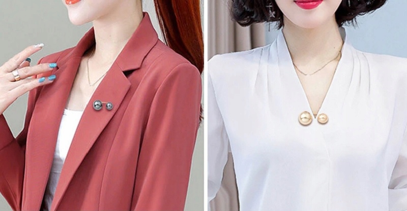 BROSZKA ZESTAW 3 SZT BROSZEK PRZYPINKA OZDOBA do dekoldu sukienki marynarki Marka Inna marka