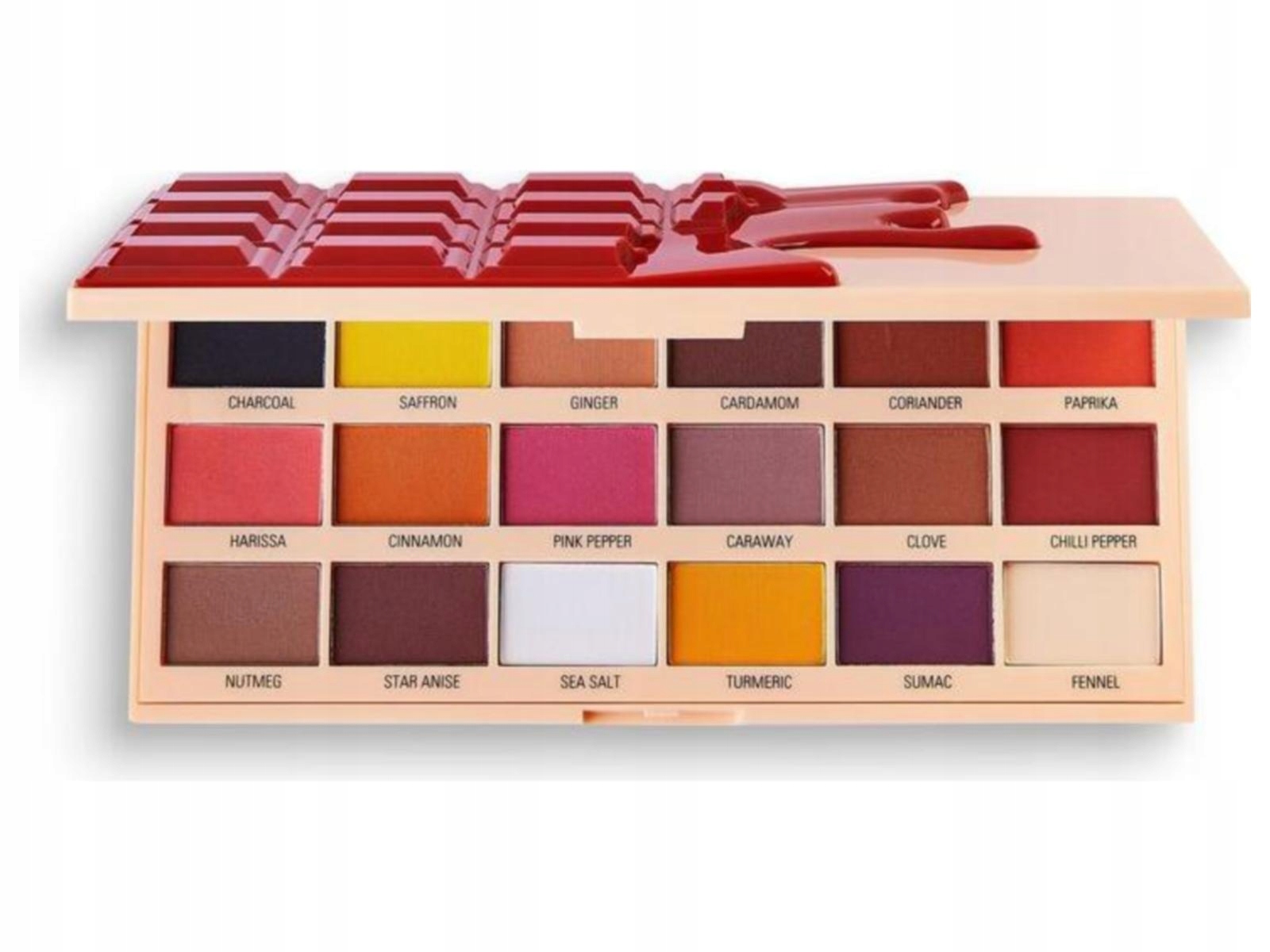 REVOLUTION Paleta 18 Cieni Chocolate Cinnamon 18 g