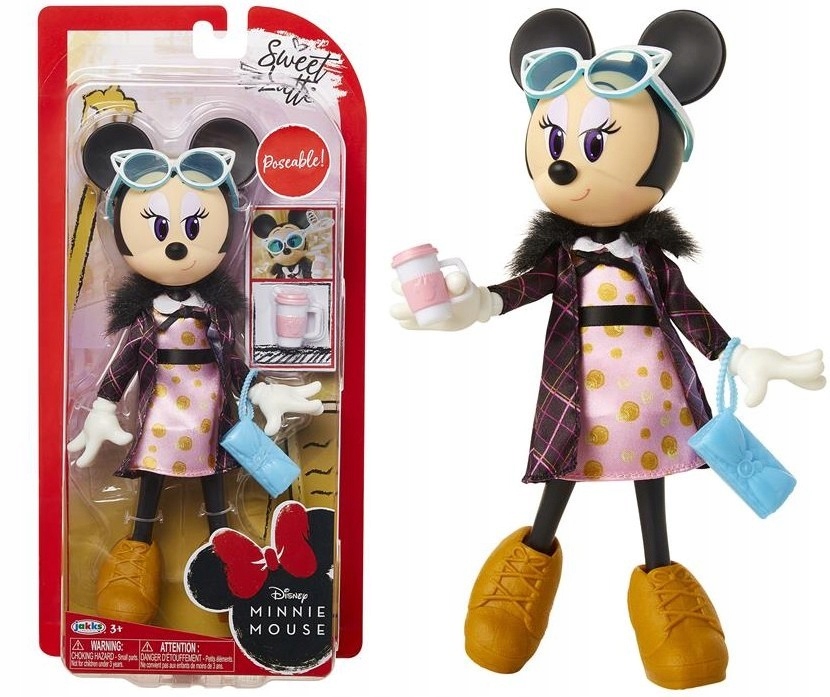 

Minnie Mouse Lalka Premium Fashion Myszka Miki Tv