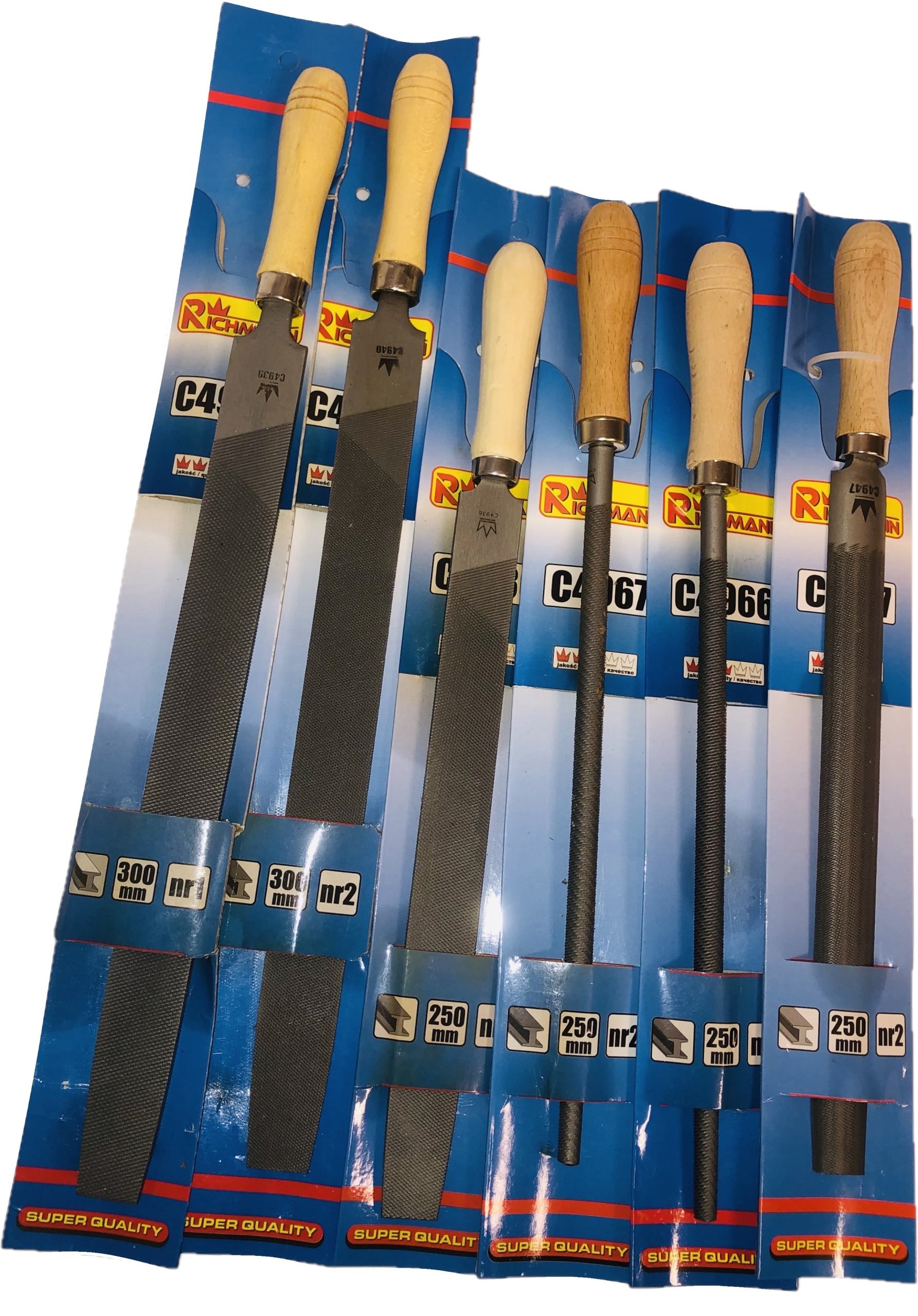 

Richmann Zestaw pilników ślusarskich do metalu