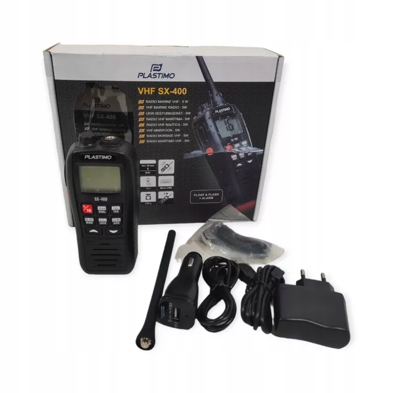 ПОРТАТИВНОЕ РАДИО PLASTIMO VHF SX-400 ПЛАВАЮЩЕЕ