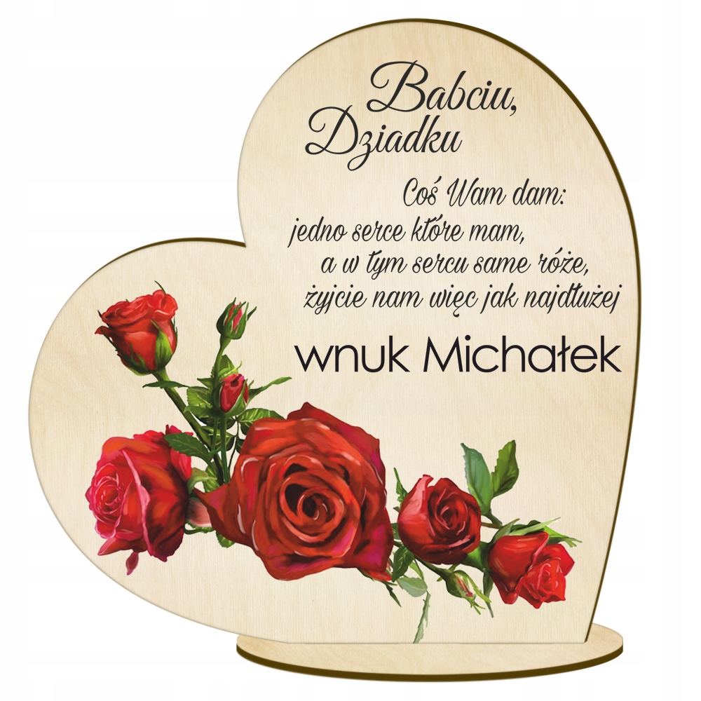 

Na Dzień Babci Dziadka Upominek Statuetka
