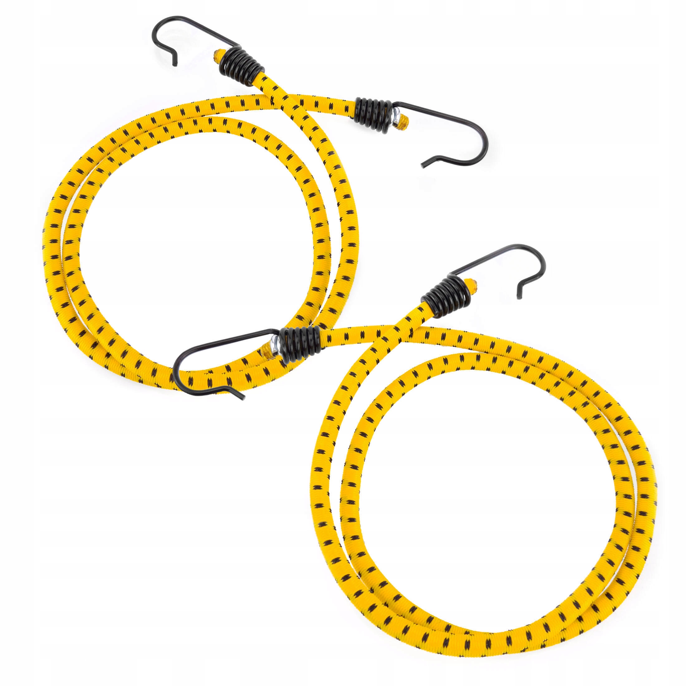 Komplet gumowych linek transportowych z haczykami śr. 8mm 150cm 2szt