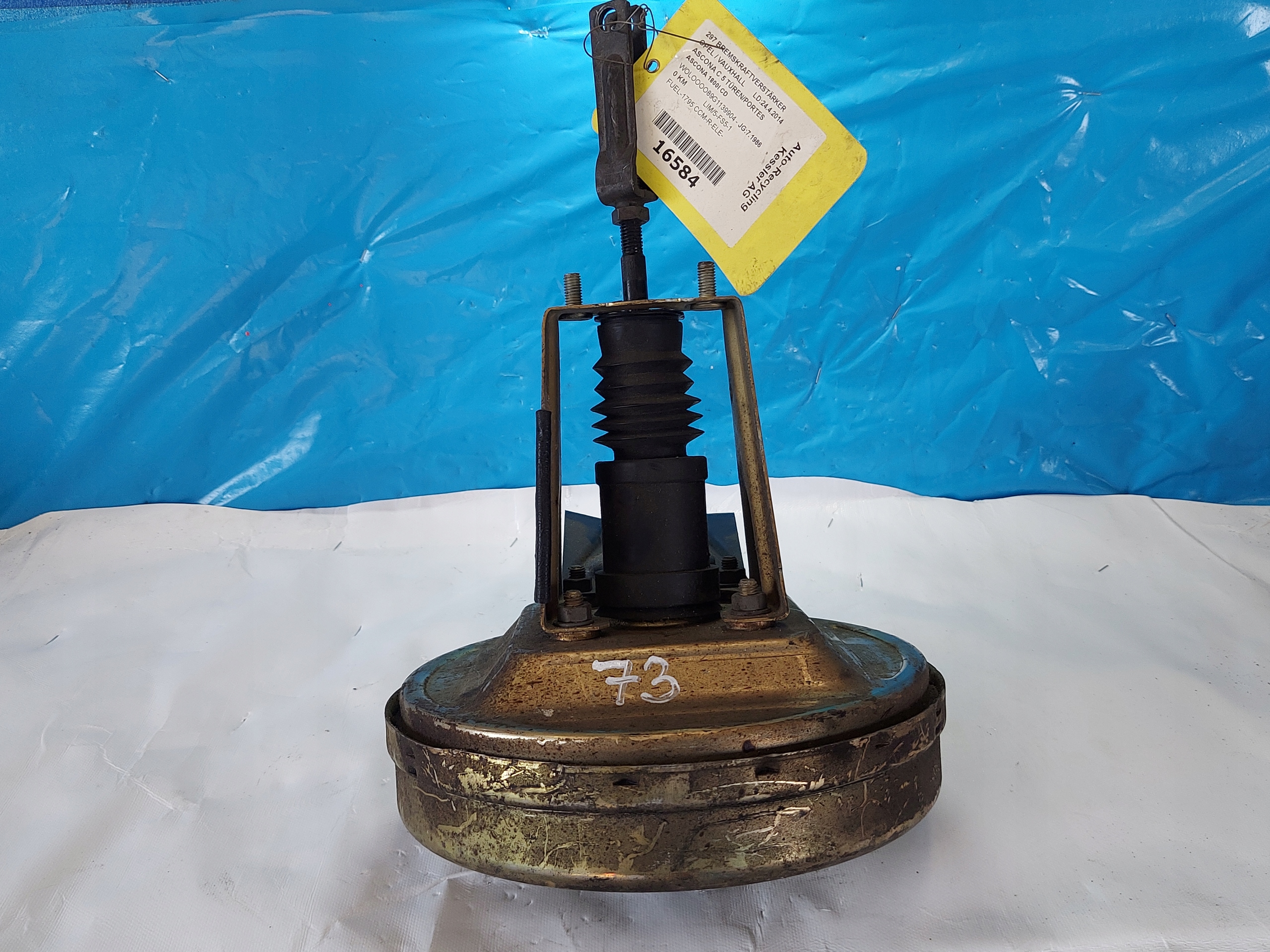 servo pump OPEL ASCONA 1986R 1.8 CD