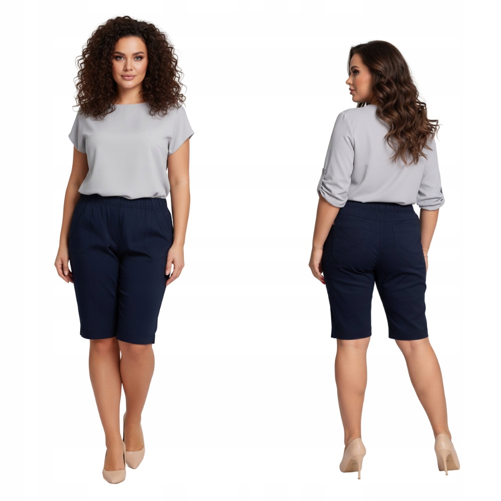 Bermudy Cevlar délka ke kolenům barva tmavě modrá velikost 44