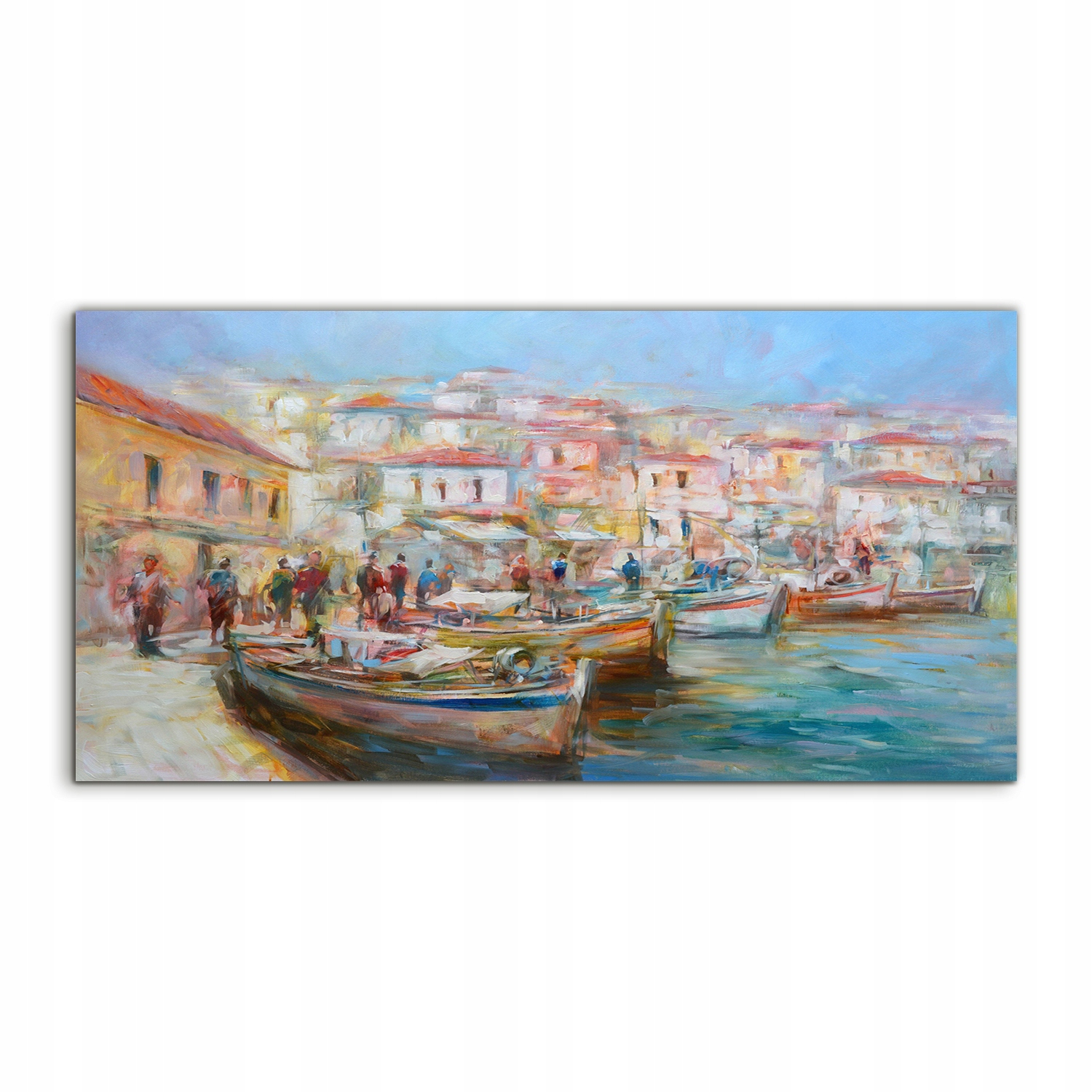 

Obraz akrylowy 120x60 na ścianę Statki Wyspa Port