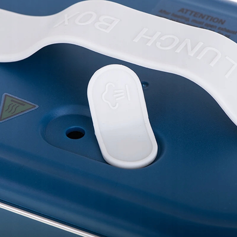 Podgrzewany Pojemnik na Żywność AD 4505 Blue - Metalowy, 0.8L