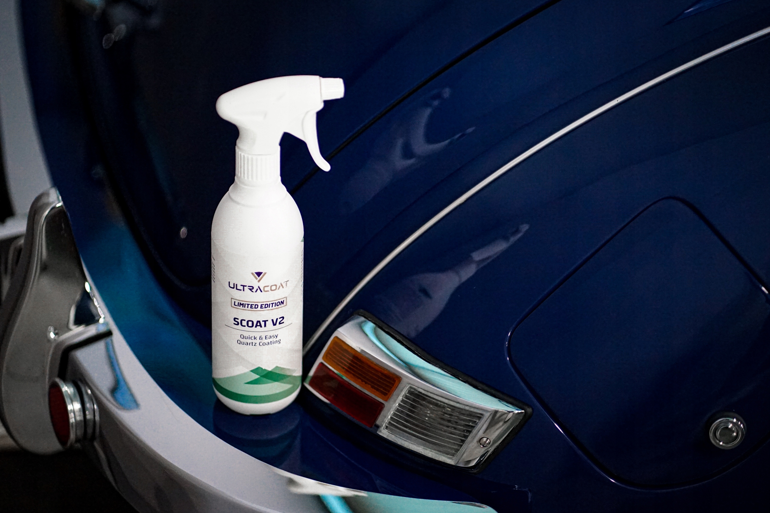 ULTRACOAT Scoat V2 500ml Szybka Powłoka Kwarcowa Ochronna Hydrofobowa SiO2 Producent Ultracoat