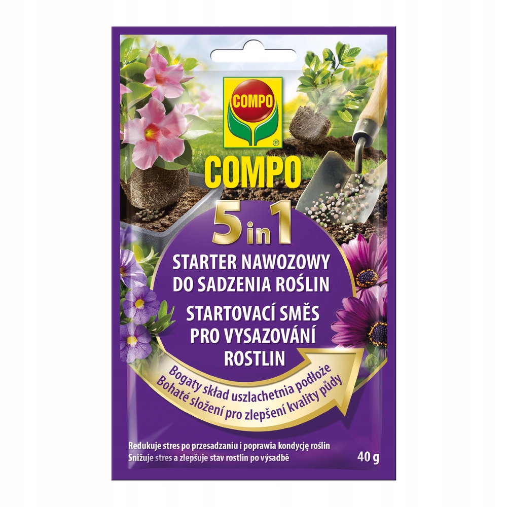

5w1 Starter Nawóz do sadzenia 40g Compo