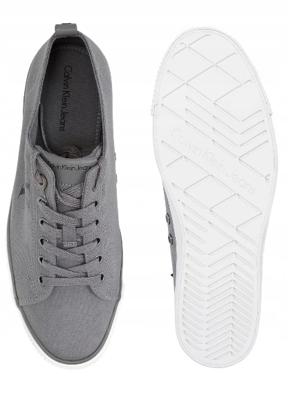 Buty męskie CALVIN KLEIN Arnold S0369 Grey, r 45 Model ARNOLD CANVAS