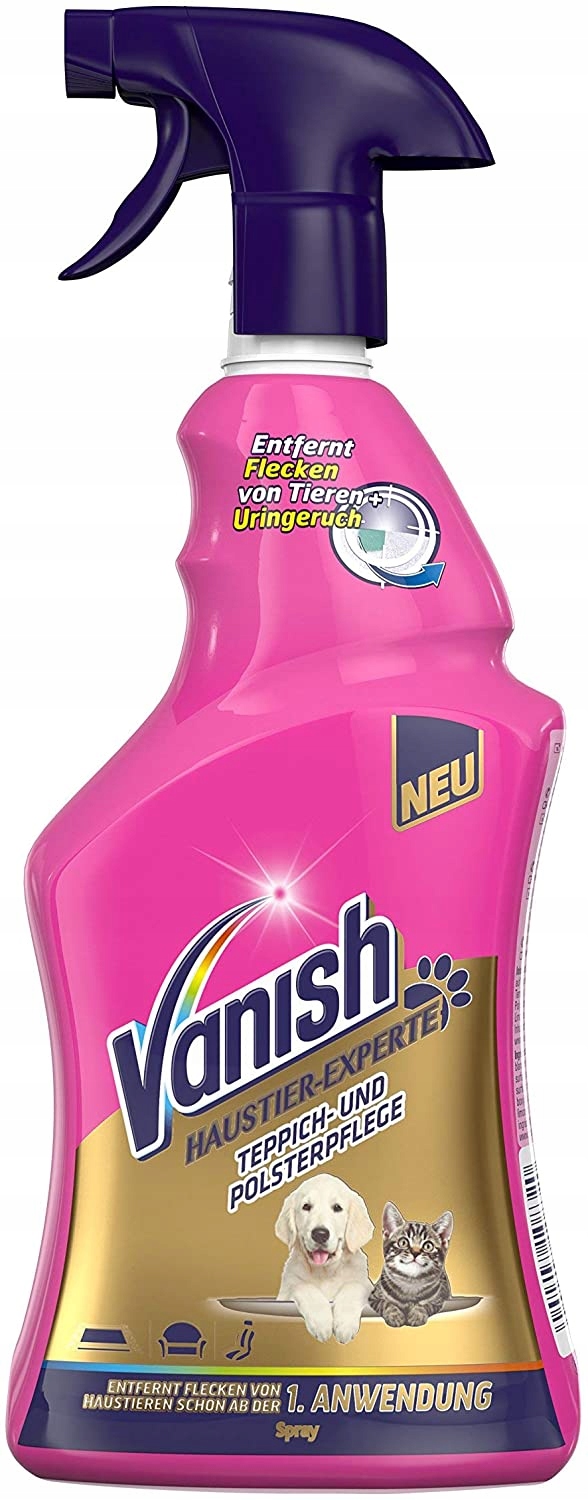 

Spray do dywanów i tapicerki Vanish Pet Expert