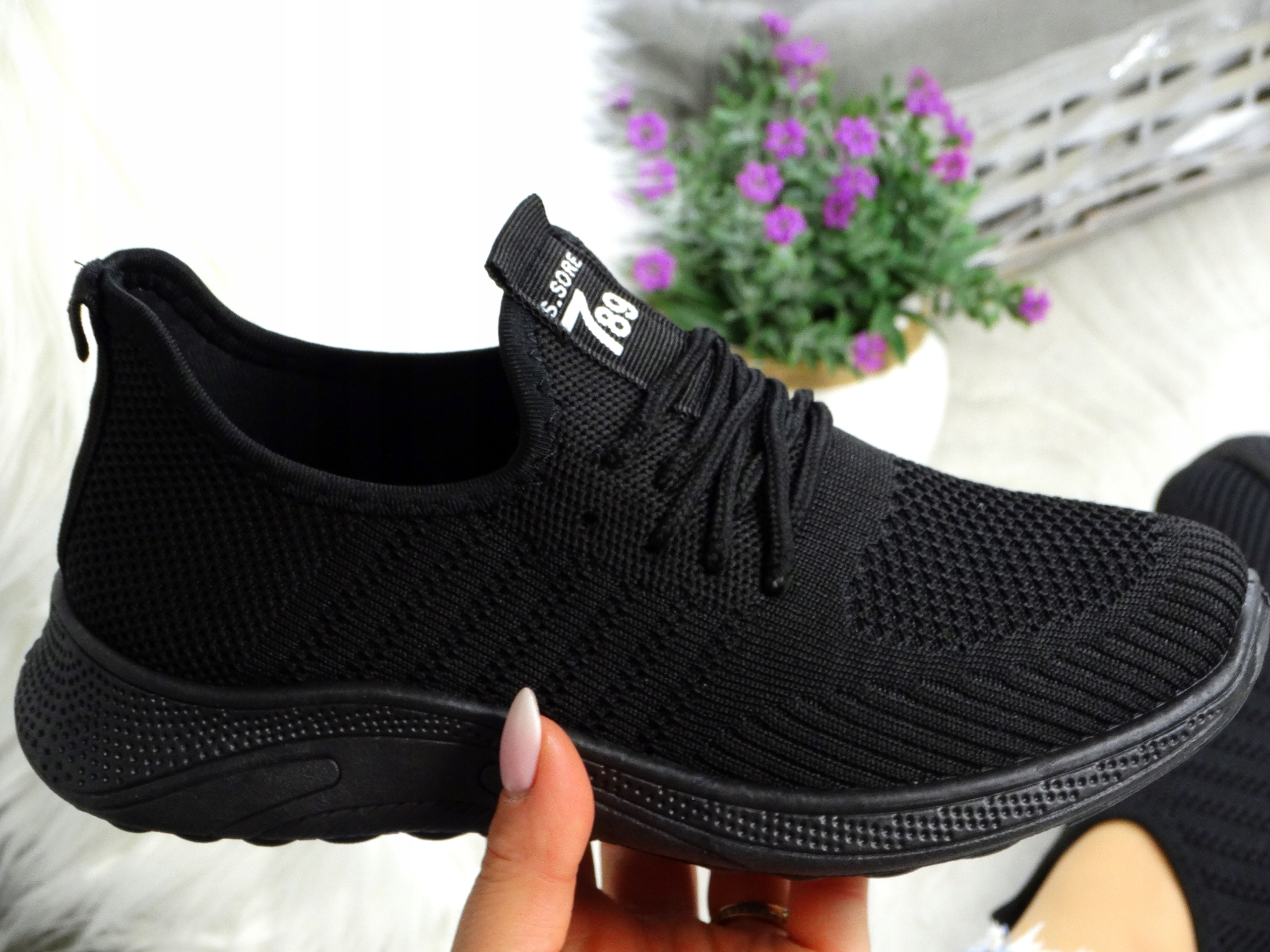 ADIDASY trampki BUTY SPORTOWE ALL BLACK Oryginalne opakowanie producenta pudełko