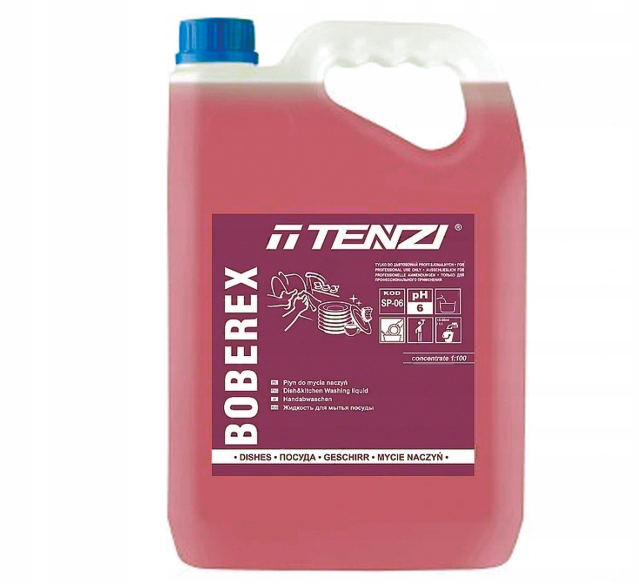 

Tenzi Boberex 5L - Płyn do ręcznego mycia naczyń