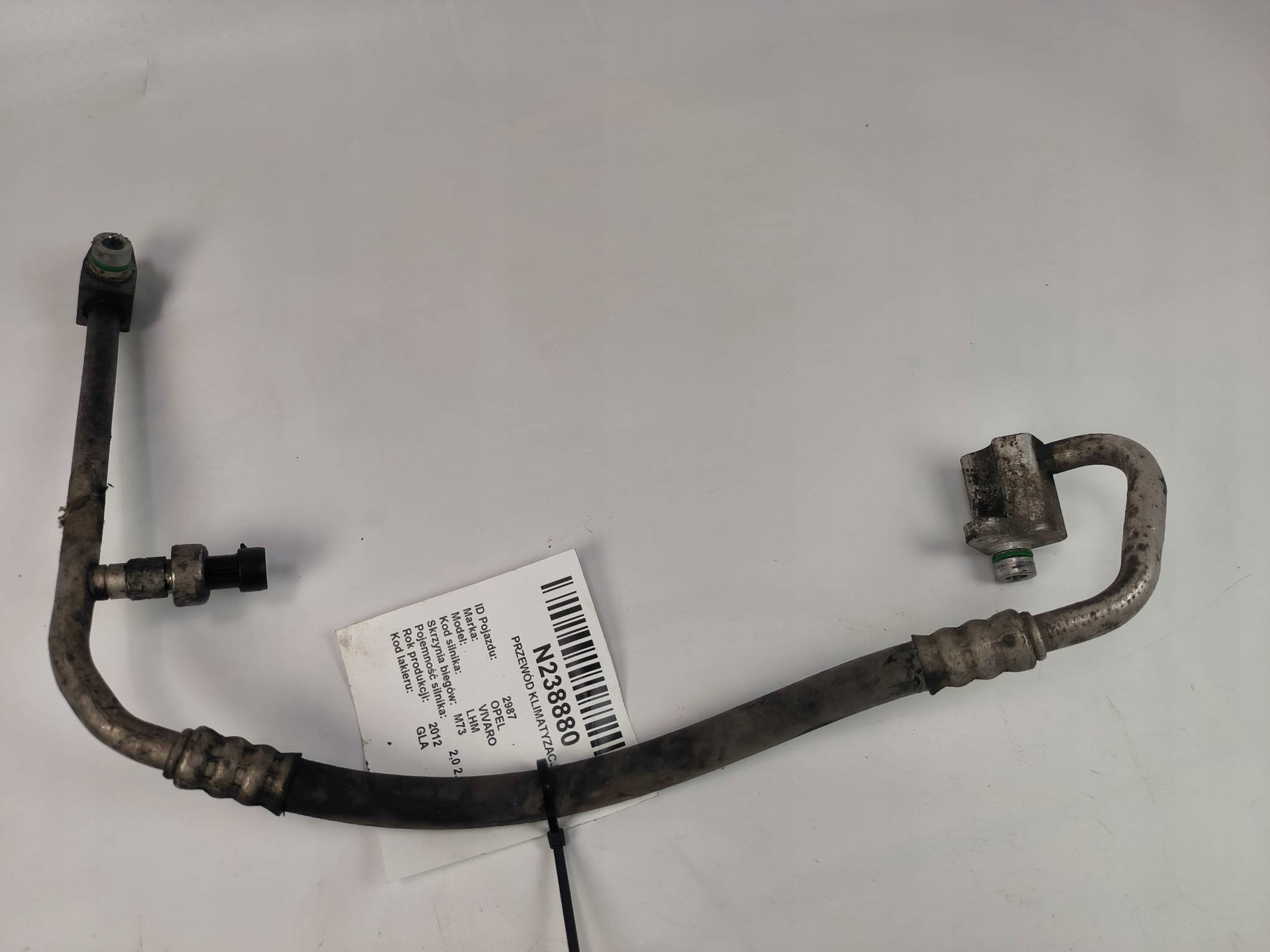 vedení klimatizaci OPEL VIVARO II 2.0 CDTI