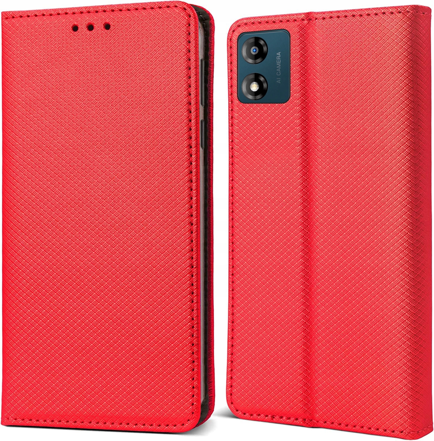 ETUI do MOTOROLA MOTO E13 MAGNET SMART CASE +SZKŁO Kolekcja Kieszeń, Podstawka