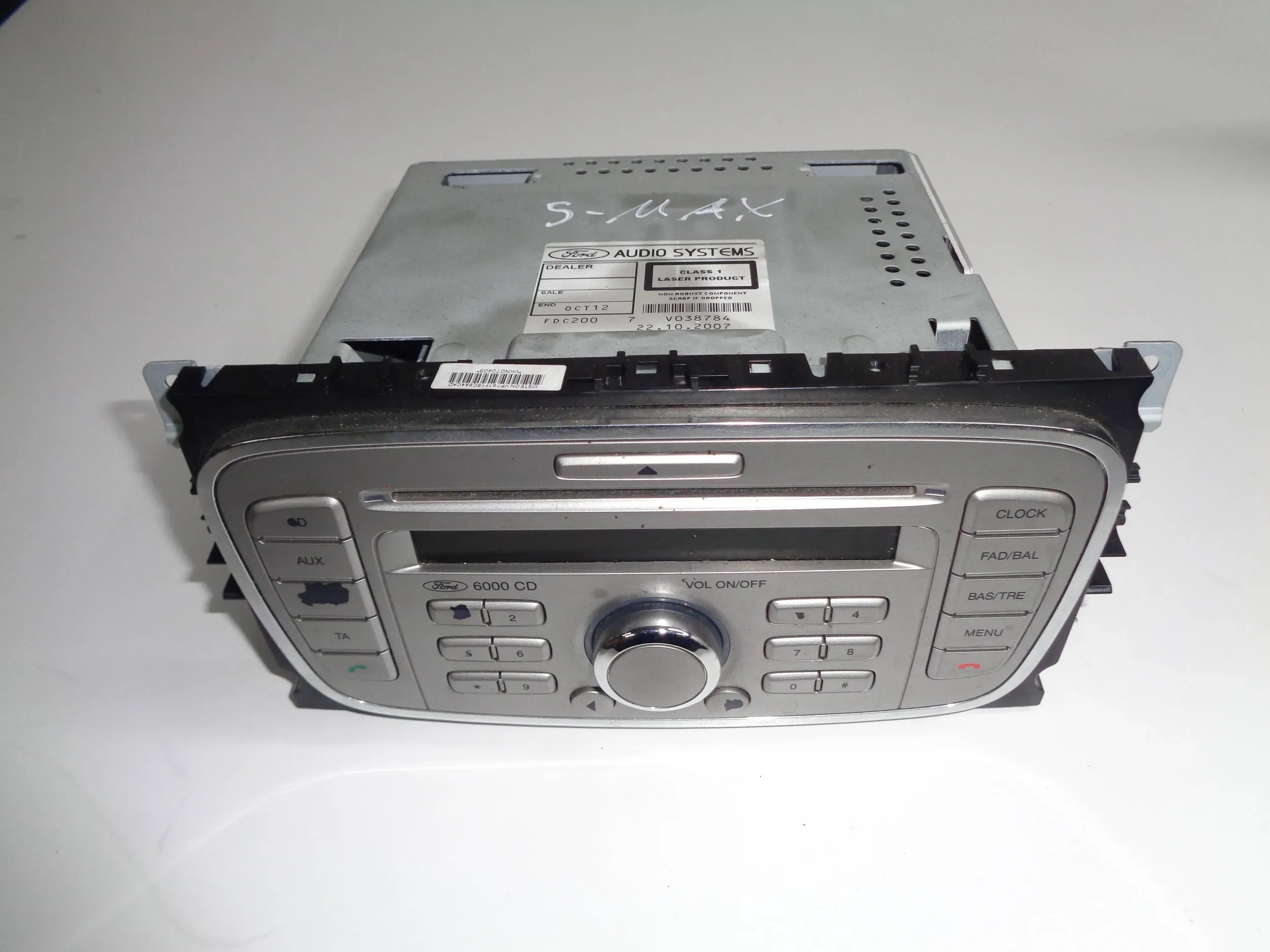FORD GALAXY MK3 SMAX S-MAX RADIO 600CD