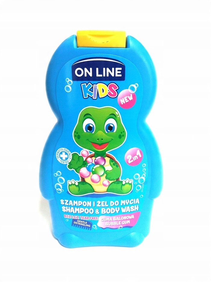 

On Line Kids Szampon/żel 2w1 Guma Balonowa 250ml
