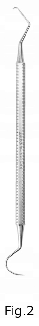 

Zgłębnik stomatologiczny dwustronny, Fig.2