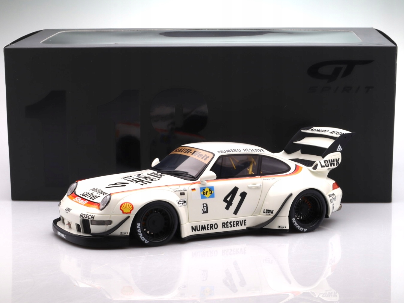 Porsche 911 (993) Rwb Rauh-Welt Kato-San 1993 Gt Spirit 1:18