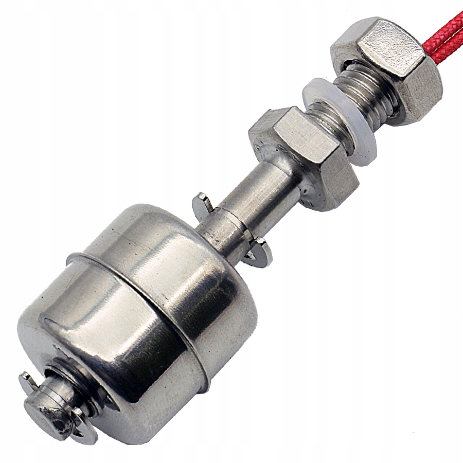 

Czujnik Pływakowy Poziomu Wody Cieczy Stal 45mm