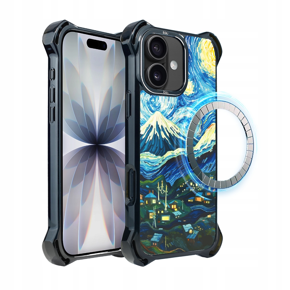 Pouzdro pro iPhone 17 Ibizu DropGuard Ultra s MagSafe, hvězdná noc