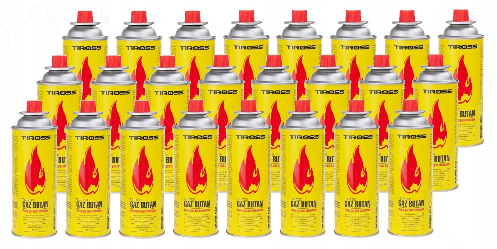 

Gaz Nabój Kartusz 400ML do Kuchenki Palnika x24