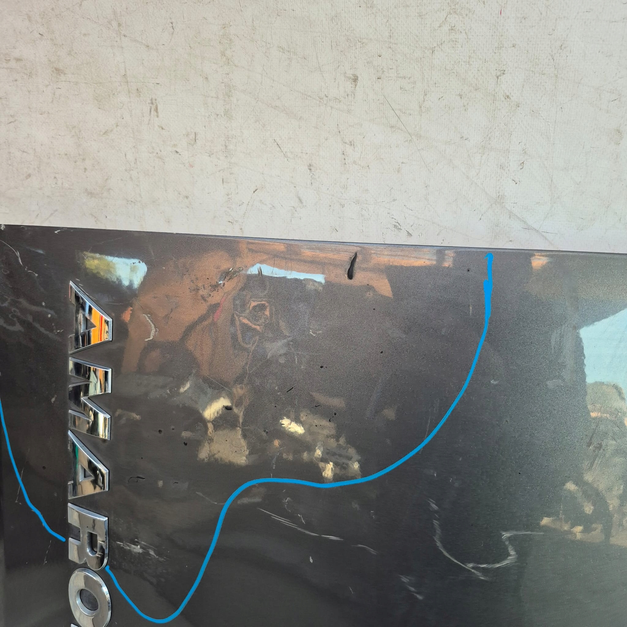 VW AMAROK 2H 10- trunk door boot BURTA rear part