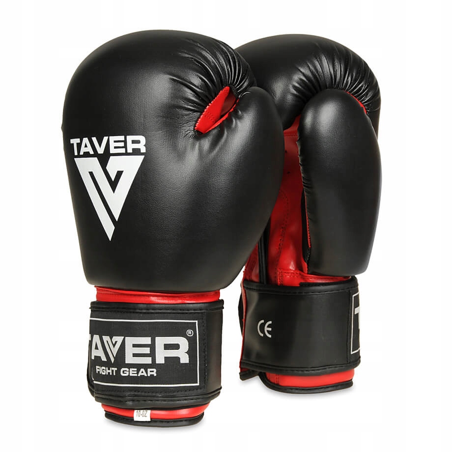 

Rękawice bokserskie sparingowe Taver Red 6oz
