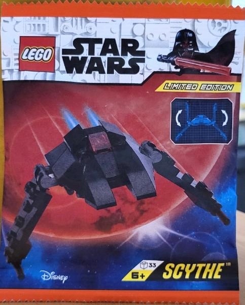 Lego Saszetka Polybag Star Wars Statek Scythe 912413, Klocki Lego Star Wars