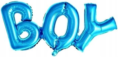 

Balon foliowy Boy niebieski baby shower